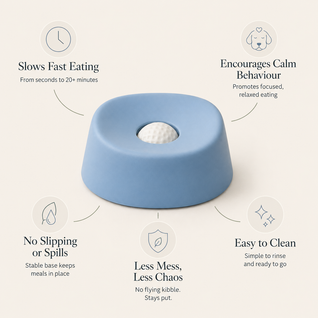 The Calm Bowl™ - Slow Feed, Enriching & Calming Dog Bowl